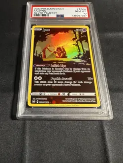 2022 POKEMON SWORD & SHIELD SILVER TEMPEST #TG04 FULL ART/JYNX PSA 10 - Image 2