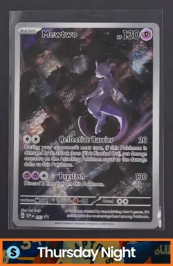 2023 POKEMON SV BLACK STAR PROMOS - SVP EN #052 MEWTWO ART RARE - Image 1