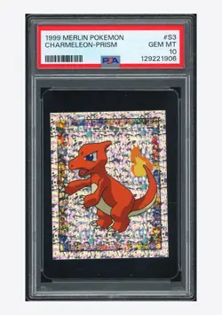Pokemon PSA 10 Charmeleon Prism 1999 #S3 Merlin Pokemon Japanese - Image 1