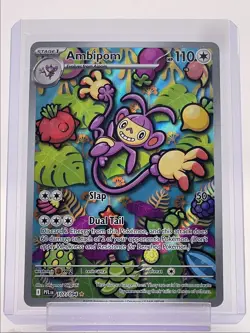 AMBIPOM 2025 POKEMON PHANTASMAL ILLUSTRATION RARE 107/094 Q2765 - Image 1