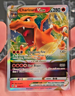 Charizard VSTAR 018/172 Sword & Shield: Brilliant Stars Holo - Pokemon TCG - NM - Image 1