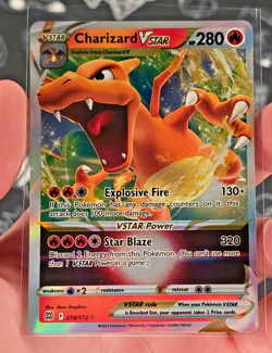 Charizard VSTAR 018/172 Sword & Shield: Brilliant Stars Holo - Pokemon TCG - NM - Image 3