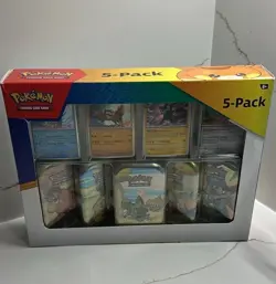 Pokemon Scarlet & Violet Paldea Friends Mini Tin 5-Pack - Image 1