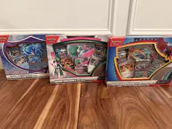 [SEALED] Pokemon TCG Roaring Moon, Palafin, Roaring Moon Ex Box - Image 1