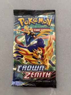 22.1g! HEAVY Crown Zenith Booster Pack Pokemon Factory Sealed English Mint - Image 2