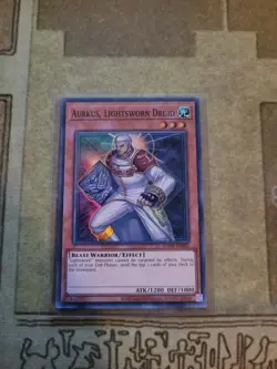 YUGIOH AURKUS LIGHTSWORN DRUID LODT-EN081 SUPER UNLIMITED ED NM 2020 - Image 1