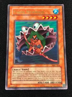 Yugioh Toon Mermail MRL-072 OG Print Ultra (NM) - Image 1