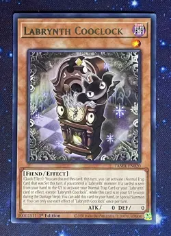 Yu-Gi-Oh! TCG Labrynth Cooclock Tactical Masters TAMA-EN020 1st Edition Rare - Image 1