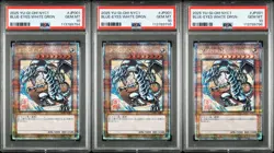 PSA 10 YU-GI-OH! #NYC1-JP001 BLUE-EYES WHITE DRAGON SEQ Ukiyo-e - Image 1