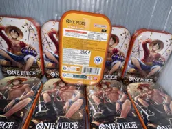 (LOT OF 9) One Piece CCG Card Game 2-Pack Mini Tin Set Vol 2 Bandai NEW SEALED! - Image 2
