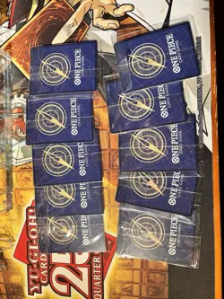 One Piece TCG 5x Monkey D. Luffy Promo 5x Zoro Promo Factory Sealed NM - Image 2