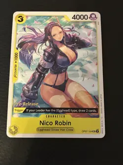 Nico Robin (Pre-Release) - 500 Years in the Future (OP07-104) One Piece TCG ENG - Image 1