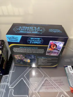 Pokemon Phantasmal Flames Elite Trainer Box ETB Sealed + 4 ART SET OF DRI PACKS - Image 2