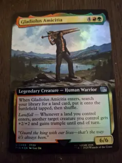 Gladiolus Amicitia (Extended Art) Final Fantasy Foil - Image 1