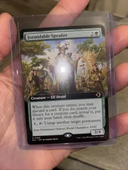 Formidable Speaker (Extended Art) Lorwyn Eclipsed Regular - Image 1