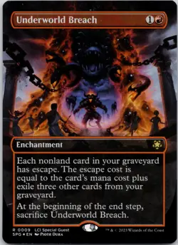 Underworld Breach (Borderless) 9 Special Guests NM FOIL MTG - Image 1
