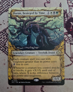 MTG Doran, Besieged by Time Showcase Lorwyn Eclipsed Magic the Gathering NM - Image 1