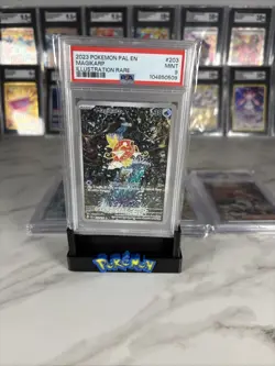 2023 Pokemon Pal En-Paldea Evolved Illustration Rare Magikarp 9 PSA #203 - Image 1
