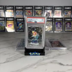2023 Pokemon Pal En-Paldea Evolved Illustration Rare Magikarp 9 PSA #203 - Image 3