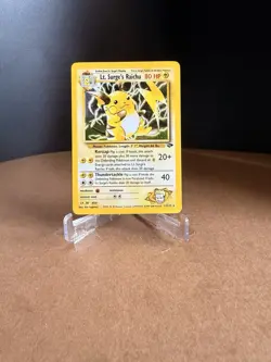 Pokemon TCG Lt. Surge's Raichu Holo Unlimited Rare Card 11/132 Gym Challenge - Image 1