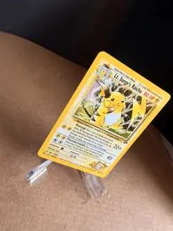 Pokemon TCG Lt. Surge's Raichu Holo Unlimited Rare Card 11/132 Gym Challenge - Image 3
