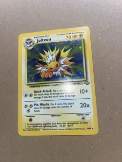 Jolteon 4/64 HOLO Rare Jungle Set Unlimited 1999 WOTC Pokemon Card Near Mint - Image 3