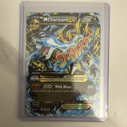 Pokemon TCG Mega M Charizard EX Flashfire Holo Ultra Rare Card 69/106 XY MP - Image 1