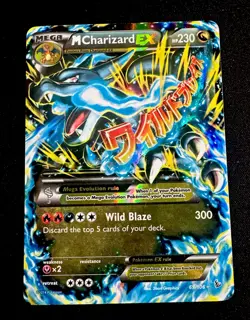 M Charizard EX 69/106 XY MP Pokemon TCG Mega Flashfire Holo Ultra Rare Card - Image 1