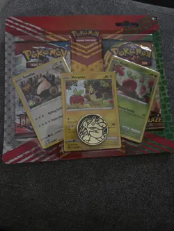 Pokemon TCG: Snorlax, Morpeko & Applin Cards with 2 Booster Packs & Coin 820650809842 - Image 1