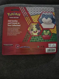 Pokemon TCG: Snorlax, Morpeko & Applin Cards with 2 Booster Packs & Coin 820650809842 - Image 2