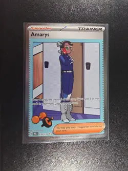Amarys Prismatic Evolutions Holo Sir Pokemon TCG Card 170/131 NM Condition - Image 1