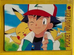 PIKACHU EXPLODE Vintage Prism Holo Sticker Card Anime Collectible Foil LP - Image 2