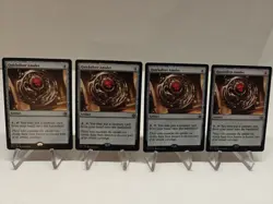 x4 Quicksilver Amulet Explorers of Ixalan LP Artifact Rare MAGIC CARD - Image 1