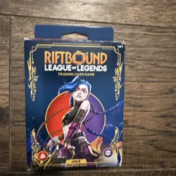 Riftbound League of Legends Trading Card Game: Jinx Champion Deck New Sealed Box - Image 1