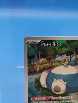 Pokemon TCG Scarlet & Violet Snorlax Black Star Promo Card 51/100151 - Image 4
