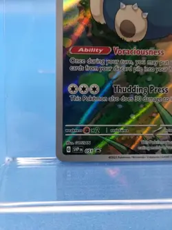 Pokemon TCG Scarlet & Violet Snorlax Black Star Promo Card 51/100151 - Image 5