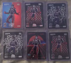 Generator "V.J. Edgecombe" 2026 Bo Jackson Battle Arena 6 Card Lot. Battlefoil - Image 1