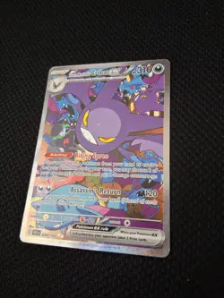 Team Rocket's Crobat ex 234/182 Sv10: Destined Rivals SIR Pokemon Card TCG - Image 3