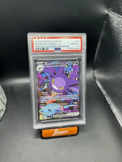 PSA 10 Team Rocket's Crobat ex 234/182 Pokemon Sv10: Destined Rivals SIR 2025 - Image 2