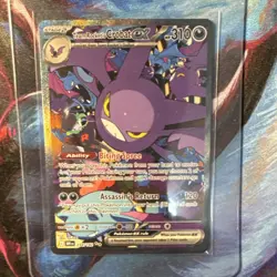 Pokemon Team Rocket's Crobat ex 234/182 Sv10 Destined Rivals Illustration Rare . - Image 1