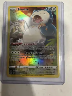 2022 Snorlax TG10/TG30 Lost Origin Trainer Gallery Pokemon TCG Near Mint - Image 1