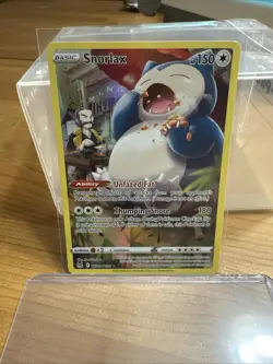 Pokemon TCG Snorlax Lost Origin Trainer Gallery Ultra Rare TG10/TG30 Near Mint - Image 1