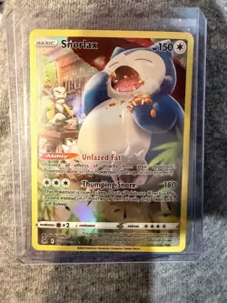 2022 Snorlax TG10/TG30 Lost Origin Trainer Gallery Pokemon TCG Near Mint - Image 1