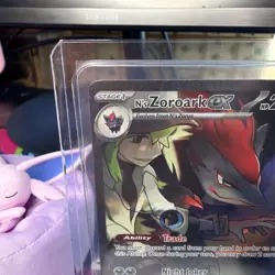 N's Zoroark ex - 185/159 - Pokemon Journey Together Special Illustration Rare... - Image 2