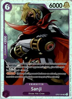 Sanji OP07-064 SR 500 Years in the Future NM - Image 1