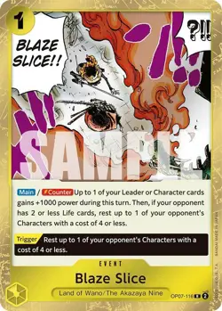 Blaze Slice R 500 Years in the Future OP07-116 NM - Image 1