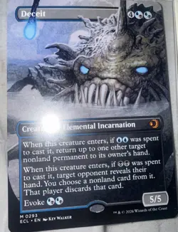 MTG Deceit (Borderless) Lorwyn Eclipsed - Regular - Image 1