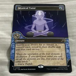 Mystical Tutor Promo Avatar The Last Airbender TLE MTG 0308 Magic The Gathering - Image 1