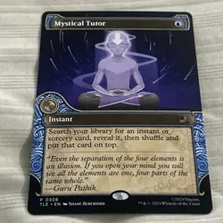 Mystical Tutor Promo Avatar The Last Airbender TLE MTG 0308 Magic The Gathering - Image 2