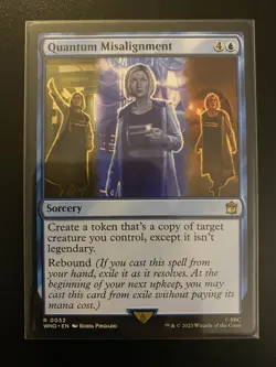 Quantum Misalignment R MTG Universes Beyond: Doctor Who NM Magic The Gathering - Image 1